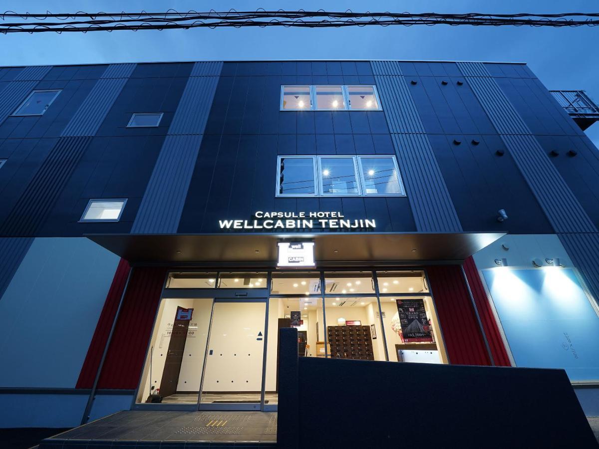 Wellcabin Tenjin - Male Only Fukuoka  Eksteriør billede